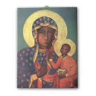 Quadro su tela pittorica Madonna di Czestochowa 40x30 cm
