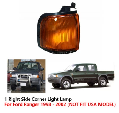 RH Corner Side light Lamp Standard Color For FORD RANGER PICKUP 1998-2000 - Image 1 of 4