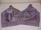 platex womens bra size 44DD enchanted lilac style 4693 unlined support shoulders