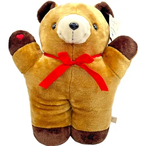 Vintage Teddy Tech Cough Buddy Bear 15" Plush Helps Discomfort From Surgery NOS - Picture 1 of 6