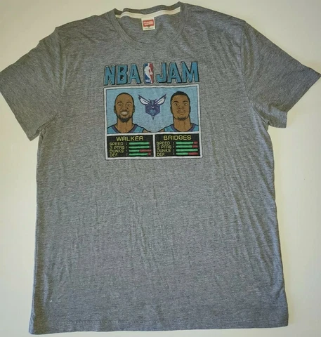 Charlotte Hornets Homage NBA Jam Kemba Walker & Miles Bridges 2019 NBA Allstars Cover