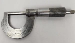 Antique L.S. Starrett Manual Micrometer Model 230 - Picture 1 of 5