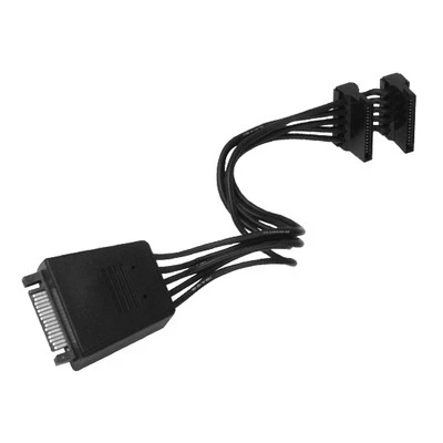 SilverStone CP06-E2- 2-in-1 SATA Power Connectors w/Power Stabalizing Capacitors - Image 1 of 4