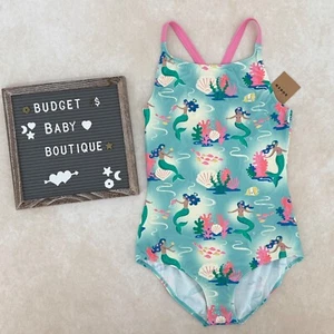 NWT MINI BODEN Mermaid Swim Suit Size 13-14Y - Picture 1 of 3