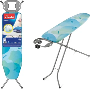 Vileda Smart Ironing Board, Blue, 114 Cm Long X 34 Cm Wide X 75-91 Cm High - Picture 1 of 1