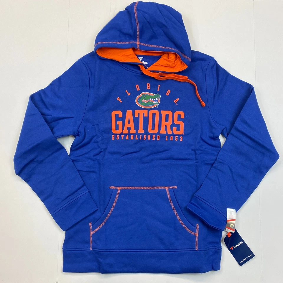 Fanatics Mens Florida Gators Sweatshirt Hoodie Size Medium Florida Blue
