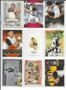HUGE BILL MAZEROSKI 65 CARD 50 DIFFERENT LOT b PIRATES - Picture 1 of 1