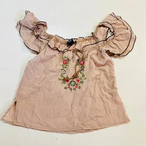 Passport Beige Off the Shoulder Top – Size Medium - Picture 1 of 5