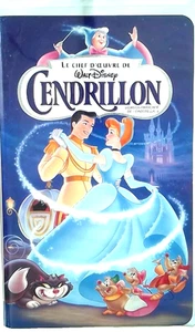 Walt Disney - Le Chef D'oeuvre de Cendrillon FR -VHS Clamshell- - Picture 1 of 4