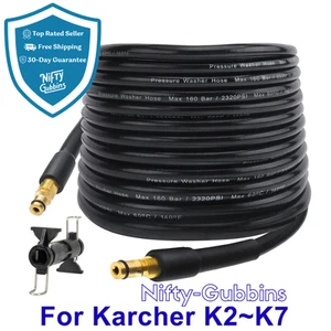 6/10/15/20M Extension Hose Pipes For KARCHER K2 K3 K4 K5 K7 High-pressure Washer - Picture 1 of 11