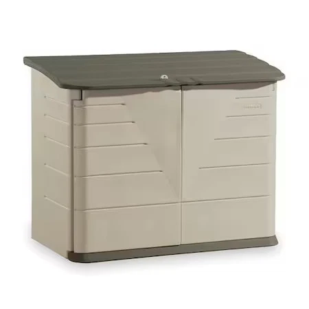 Rubbermaid Commercial Fg374701olvss 32 Cu Ft Resin Horizontal Outdoor Storage - Image 1 of 4
