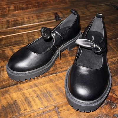 Zapatos planos Torrid para mujer negros Mary Jane con suela de arco talla 8,5 WW plataforma Foto 1 de 3