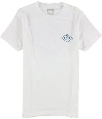 Camiseta gráfica Reef para hombre con logotipo 1984, blanca, pequeña Foto 1 de 2