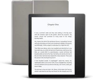 TABLET KINDLE OASIS EREADER 10ª GENERACIÓN 7" 8GB WI-FI IMPERMEABLE LUZ CÁLIDA PLATEADA - Imagen 1 de 8