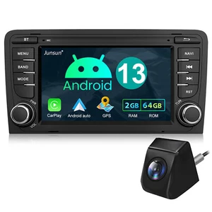 Für Audi A3 8P 2003-2012 Autoradio Android GPS SAT NAVI BT Carplay SWC 2+64G KAM - Bild 1 von 18