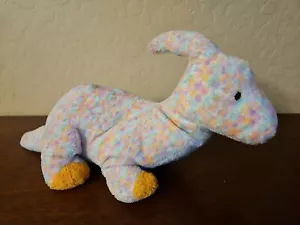 Ty Pluffies CLOMPS the Dinosaur 8” Beanbag Plush Stuffed Animal Toy - Picture 1 of 4