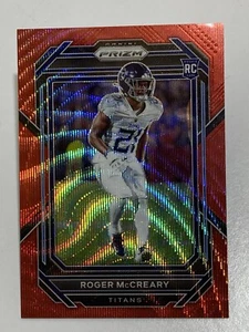 2022 Panini Prizm #382 ROGER McCREARY Red Wave Rookie RC #115/149 FREE SHIPPING - Picture 1 of 3