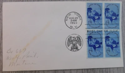 First Day Issue Employ The Handicapped 1960 Vintage Stamp Envelope Cover - Image 1 of 4