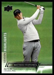 Cubierta superior 2024 #77 Matthew Fitzpatrick - Imagen 1 de 2