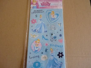 DISNEY- 50 STICKERS- "DISNEY PRINCESS " - 1 JUMBO SHEET - Picture 1 of 2