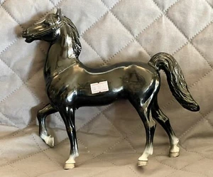Breyer Horse 8 in Glossy Black Beauty Prancing Horse FREE SHIPN 📦  l👀k - Picture 1 of 22