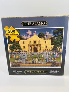 Dowdle The Alamo Puzzle 500 Pc 16x20 San Antonio Texas Soldiers - Picture 1 of 4