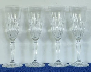 Bormioli Rocco AIDA Vertical Cut Champagne Flutes **4pc **5oz **Pick & Choose - Picture 1 of 12