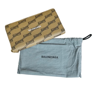 Balenciaga Signature Continental Zip Around Wallet BB Monogram Coated Canvas - Image 1 of 4