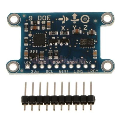 9 Axis IMU L3GD20 LSM303D Modules 9DOF Compass Acceleration Gyroscope for Arduino - Image 1 of 4