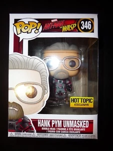 Marvel Hank Pym Unmasked Funko Pop #346 Hot Topic Exclusive - Picture 1 of 7
