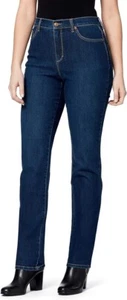 Gloria Vanderbilt Womens Amanda Classic High Rise Tapered Jean SLIMMING NWT 8P S - Picture 1 of 3