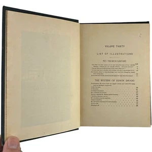 Works of Charles Dickens 30 XXX Collier Antique Fine Binding Cloth Hardcover - Picture 1 of 13