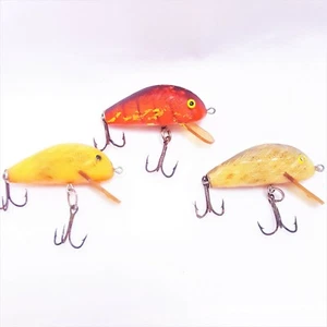 3 Vintage Plastic Fishing Lures  - Picture 1 of 3