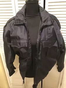 PSP Apparel SECURITY FORCES Uniform Zip Out Lined Jacket Men Size Medium - Picture 1 of 7
