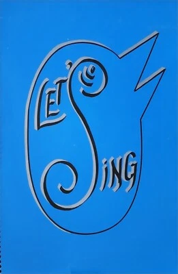 Let's Sing Folk Songs Hymns Christmas Carols Vocal Lyric Sheet Music Book - Image 1 of 4