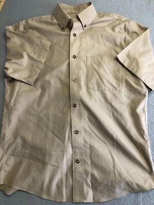 Cabela's Shirt Mens Medium Khaki Safari Outdoor Fishing Workwear Hiking Collared - Image 1 of 4