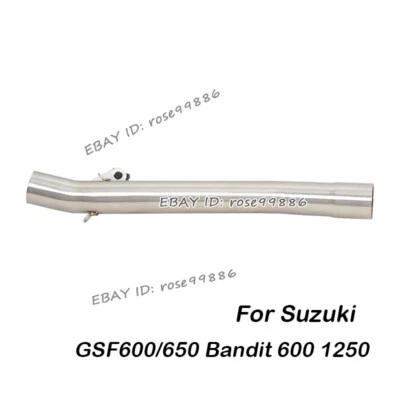 Tubo de escape medio enlace 51 mm para Suzuki GSF600 650 Bandit 600 1250 1995~2006 Foto 1 de 4