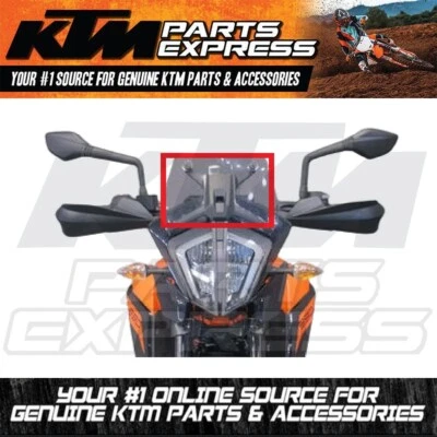 NEW OEM KTM WINDSHIELD HOLDER 390 ADVENTURE 2020 2021 2022 2023 2024 95808008050 - Image 1 of 4