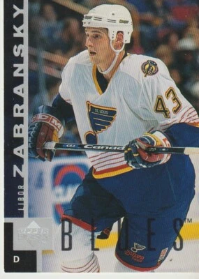 Upper Deck 1997 NHL Karte St. Louis Blues #144 Libor Zabransky - Bild 1 von 2