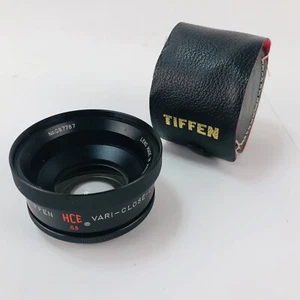 Tiffen HCE Vari Close Up Lens Vemar Adapter Ring Set 52mm Ser VII #C8778 w/ Case - Picture 1 of 7