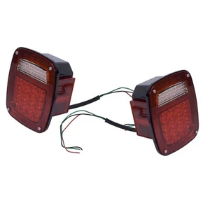 Rugged Ridge 12403.85 LED Tail Light Set Fits 76-86 CJ5 CJ7 - Picture 1 of 2