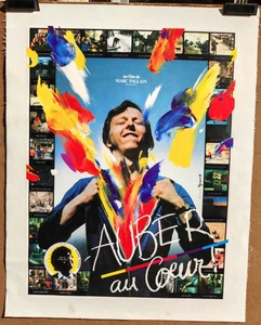 Affiche originale film AUBER au cœur - Aubervilliers 1983 Grapus /RS104 - Imagen 1 de 4
