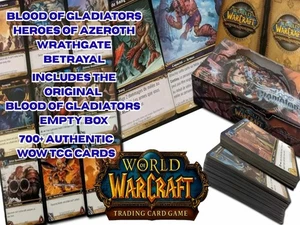 World of Warcraft TCG Lot - 700+ Karten inkl. Blood of Gladiators Box & Rare Loot - Bild 1 von 24