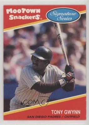 1991 Mootown Snackers Signature Series Food Issue Tony Gwynn #6 HOF - Image 1 of 2
