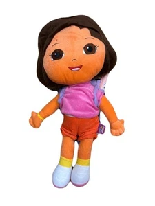 B13DE13850 Dora the Explorer 19 Zoll Plüsch Rucksack mit Mr. Rucksack - Bild 1 von 2