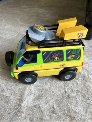 TMNT Mutant Mayhem Pizza Blaster Van Vehicle Toy Only No Remote - Image 1 of 4