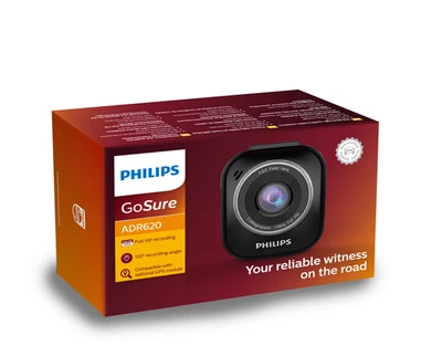 Philips GoSure ADR 620 Dash-Cam per Autoveicoli - FULL HD 1080p NUOVA SIGILLATA - Immagine 1 di 4