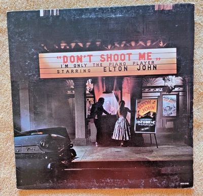ELTON JOHN Don't Shoot Me I'm Only The Piano Player 1979 Vinyl LP MCA-3005 EX Foto 1 de 4