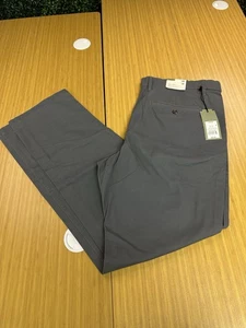 Goodfellow Hennepin Slim Chino Pants Mens 44x36 Slim Big & Tall Stretch Gray - Picture 1 of 9