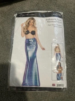 Women's Iridescent Scale Mermaid Skirt Costume - Image 1 of 2